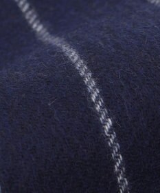 J.PRESS MEN リバーシブル カシミヤマフラー チェック×ストライプ