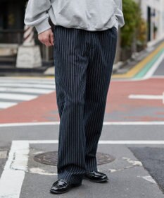 WEGO 【ユニセックス着用ITEM/XSSMLサイズ展開/ウエストゴム】ユルフィットコットンイージーパンツ