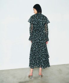 GRACE CONTINENTAL スモールフラワーマーメイドスカート