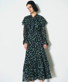 GRACE CONTINENTAL スモールフラワーマーメイドスカート