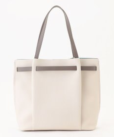 LA BAGAGERIE コンビカラーA4トートバッグ