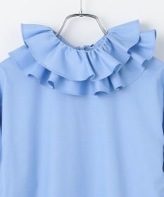 #Newans 【マシンウォッシャブル】ピエロラッフルカラーシャツ