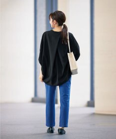 Tiaclasse 【洗える】麻調ドルマンタックシャツ