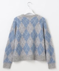 J.PRESS LADIES L 【WEB限定】FLUFFY ARGYLE ニット