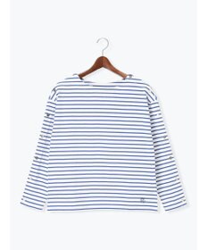 Te chichi ショルダー釦ボーダーカットソー