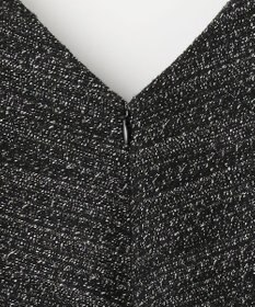 組曲 ファンシーツイード Vネックジャンスカ