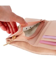 tsumori chisato CARRY キラネコストーン 2つ折り財布