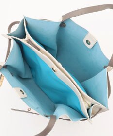 LA BAGAGERIE コンビカラーA4トートバッグ