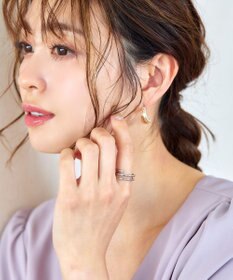 Tiaclasse ポイントストーンリング