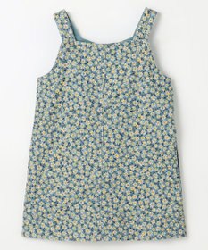 組曲 KIDS 【100㎝】モノトーンフラワーコーデュロイ ワンピース