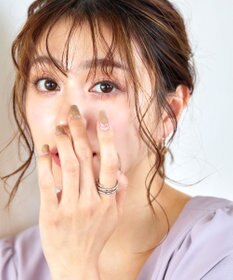 Tiaclasse ポイントストーンリング