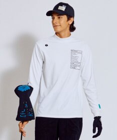 PW CIRCULUS 【吸水速乾 / UV遮蔽率99.5% UVカット / ストレッチ】【MEN】ロングスリーブモックT ゴルフ