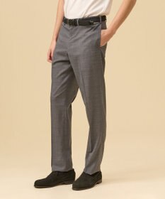 J.PRESS MEN 【洗える / 高通気性 / ストレッチ性 / 防シワ】プレーンウィーブ スラックス / ノータック