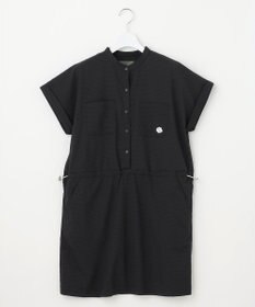 PW CIRCULUS 【高通気 / 軽撥水 / 軽量のDotAir 使用】【WOMEN】バンドカラーワンピ ゴルフウェア レディース