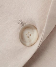 YECCA VECCA マシンウォッシャブルリネンライクジャケット