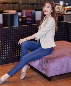 Tiaclasse 【吸水速乾・接触冷感・UVケア・防シワ・洗える】カチオンテーラードジャケット