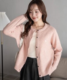 WEGO 【WEB限定/25年秋冬新作】別注USPOLO微起毛カーデ