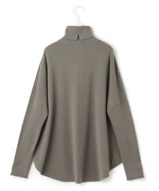 ICB 【洗える】 ヴィスコースワイド タートルネックプルオーバー
