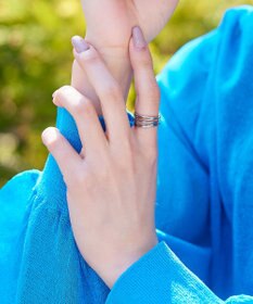 Tiaclasse 重ね付け風リング