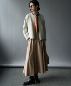 23区 S 【洗える】ピュアカシミヤ フレア ニット