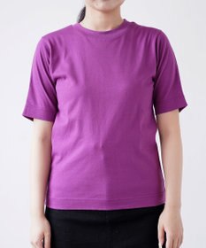 HAAG スマイルコットン BACK RIB T-SHIRTS Tシャツ