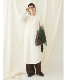 CRAFT STANDARD BOUTIQUE 裏起毛ヘンリーワンピース