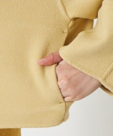 NAVE 【Nave】メルトンリバー ステンカラークロップド コート