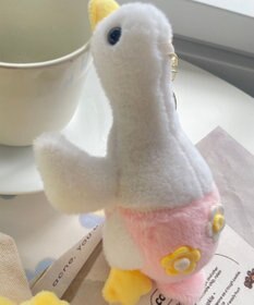 WEGO おはなあひるぬいぐるみキーホルダー