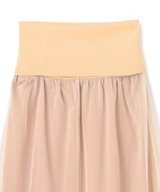 BEIGE， 【洗える】TAMARIX / ストレッチチュールIラインスカート