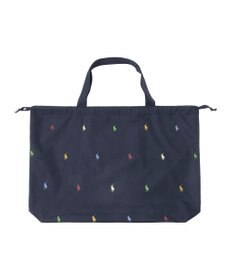 MOONBAT POLO RALPH LAUREN(ポロ ラルフローレン)  【C-zeroはっ水】ポケッタブルレインバッグ ポロポニーカラードット