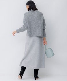 23区 ブラッシュドアルパカブレンド ニット