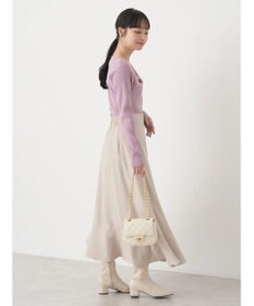 earth music&ecology ツイストリブラメニットプルオーバー