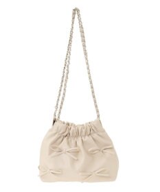 Green Parks ・ＱＵＯＮ　リボンチェーン巾着