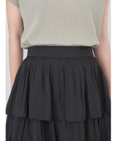 earth music&ecology フリルティアードスカート