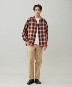 UNFILO MENS 【男女兼用】エアリーシアー オンブレシャツ