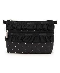 LeSportsac RF COSMETIC CLUTCH/プティドットノワール
