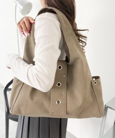 WEGO ハトメデザインワンハンドルトート