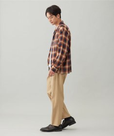 UNFILO MENS 【男女兼用】エアリーシアー オンブレシャツ