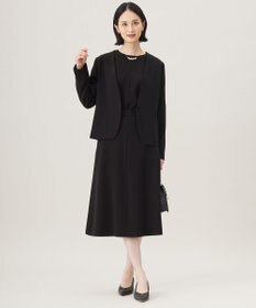 自由区 L 【17号サイズまで展開・カタログ掲載・セットアップ対応】トリアセダブルクロス ブラウス