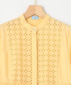 組曲 エンブロイダリーレース シャーティング ワンピース