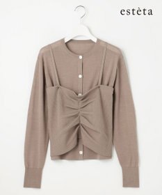 23区 L 【エステータ】ビスチェカーディガン