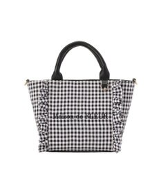 Maison de FLEUR ギンガムフリル2Wayバッグ