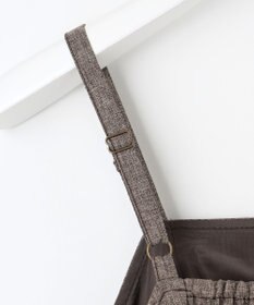 Feroux バッグリボン ジャンパースカート