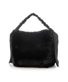 UNBILLION カシュカシュ cachecache / 下がりグログランワンハンドルエコファートート