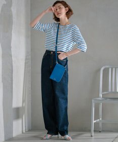 23区 レザー モバイル ポーチ