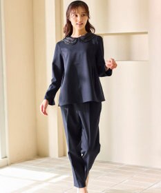 Feroux 【先行予約】2WAYレースカラー美シルエット セットアップ