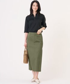 J.PRESS LADIES S 20チノストレッチ スカート