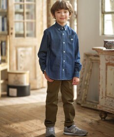 J.PRESS KIDS 【140-170cm】ツイル フルレングスパンツ