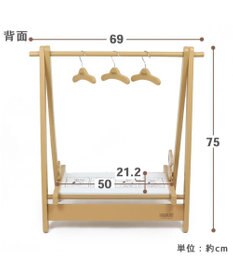 PET PARADISE スヌーピー コミック柄 木製 ハンガーラック 【小型犬】
