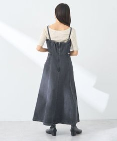 earth music&ecology サイドカットデニムキャミワンピース